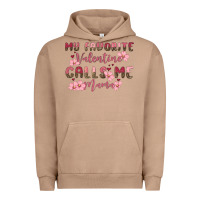 Pigment Burro my favorite valentine calls me mama Urban Hoodie - MaliasSmallBusiness