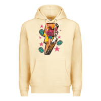 Pina Colada cowgirl with lightning bolt Premium Hoodie - texasbilliewilder
