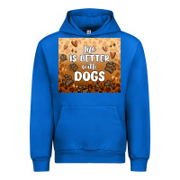 Cobalt life is better with dogs Urban Hoodie - MaliasSmallBusiness