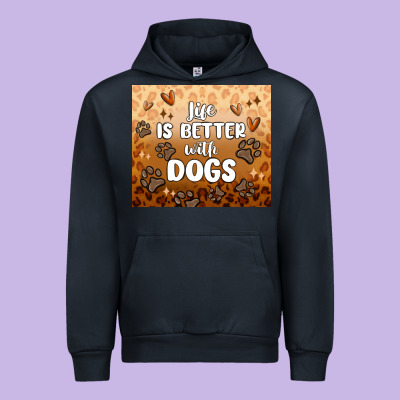 Urban Hoodie life is better with dogs