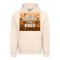 Sandshell life is better with dogs Urban Hoodie - MaliasSmallBusiness