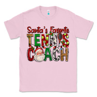 Santa's Favorite Tennis Coach For Christmas Classic Tee | Teevron