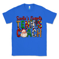 True Royal Santa's Favorite Tennis Coach For Christmas Classic Tee - FaDigitalArtStudio