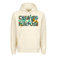 Sandshell created with a purpose Premium Hoodie - texasbilliewilder