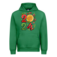 Emerald happy new year 2024 Urban Hoodie - MaliasSmallBusiness