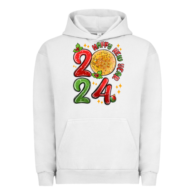 Happy New Year 2024 Urban Hoodie by MaliasSmallBusiness | Teevron