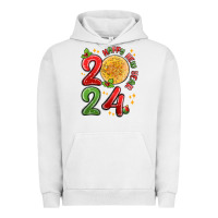 Pigment Lunar Rock happy new year 2024 Urban Hoodie - MaliasSmallBusiness