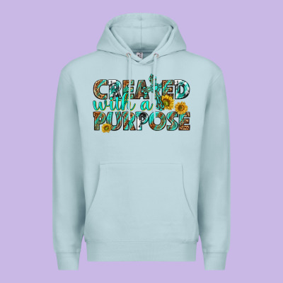 Premium Hoodie created with a purpose