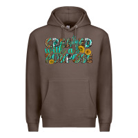 Coffee created with a purpose Premium Hoodie - texasbilliewilder