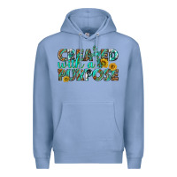Colony Blue created with a purpose Premium Hoodie - texasbilliewilder