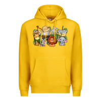 Lemon cute baby safari animals coffee cups Premium Hoodie - texasbilliewilder