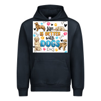 Navy life is better with dogs Urban Hoodie - MaliasSmallBusiness