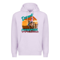 Lilac desert cowgirl Premium Hoodie - texasbilliewilder