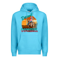 Ocean Blue desert cowgirl Premium Hoodie - texasbilliewilder