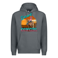 Rock desert cowgirl Premium Hoodie - texasbilliewilder