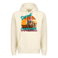 Sandshell desert cowgirl Premium Hoodie - texasbilliewilder