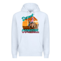 White desert cowgirl Premium Hoodie - texasbilliewilder