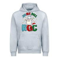 Heather Grey jingle bell roc Urban Hoodie - MaliasSmallBusiness