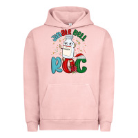 Pigment Salmon jingle bell roc Urban Hoodie - MaliasSmallBusiness