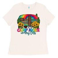 Bone camp more worry less with caravan Ladies Tee - Artiststas