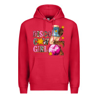Cardinal disco cowgirl Premium Hoodie - texasbilliewilder