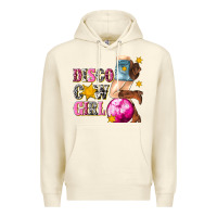 Sandshell disco cowgirl Premium Hoodie - texasbilliewilder