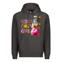 Smoke disco cowgirl Premium Hoodie - texasbilliewilder