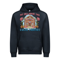 Hot Girls Support Their Local Library Urban Hoodie | Teevron