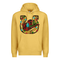 Antique Gold Christmas Horseshoe Premium Hoodie - RanaPortraitStore