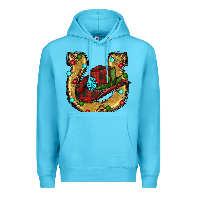 Christmas Horseshoe Premium Hoodie by RanaPortraitStore | Teevron