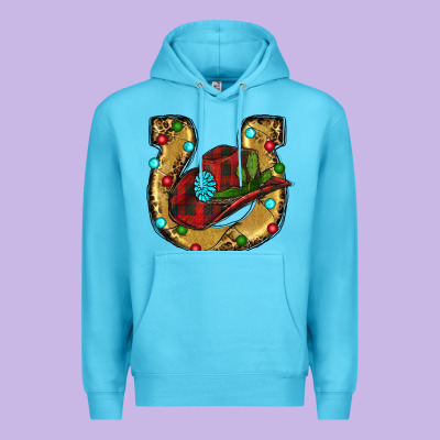 Premium Hoodie Christmas Horseshoe