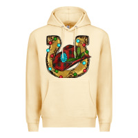 Pina Colada Christmas Horseshoe Premium Hoodie - RanaPortraitStore