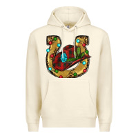 Sandshell Christmas Horseshoe Premium Hoodie - RanaPortraitStore