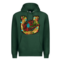 Sports Green Christmas Horseshoe Premium Hoodie - RanaPortraitStore