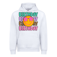 White birthday Urban Hoodie - MaliasSmallBusiness