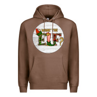 Chestnut What The Elf Christmas Premium Hoodie - RanaPortraitStore