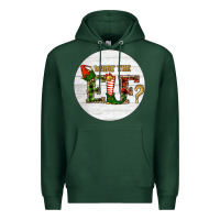 Sports Green What The Elf Christmas Premium Hoodie - RanaPortraitStore