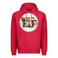Cardinal What The Elf Christmas Premium Hoodie - RanaPortraitStore