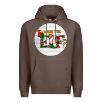 Coffee What The Elf Christmas Premium Hoodie - RanaPortraitStore