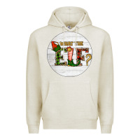 Oatmeal Heather What The Elf Christmas Premium Hoodie - RanaPortraitStore