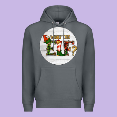 Premium Hoodie What The Elf Christmas