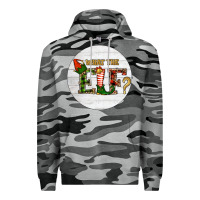 Slate Camo What The Elf Christmas Premium Hoodie - RanaPortraitStore