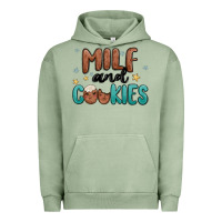 Pigment Oil Green milf and cookies Urban Hoodie - MaliasSmallBusiness