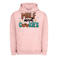 Pigment Salmon milf and cookies Urban Hoodie - MaliasSmallBusiness