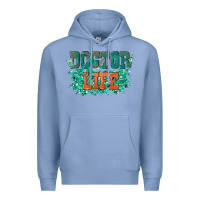 Colony Blue doctor life Premium Hoodie - texasbilliewilder