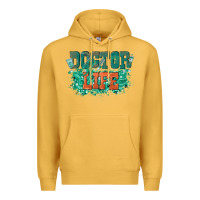 Mustard doctor life Premium Hoodie - texasbilliewilder