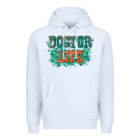 White doctor life Premium Hoodie - texasbilliewilder