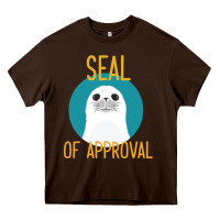 Chocolate Brown Seal of Approval Heavy Core Tee - Bettercallsaul