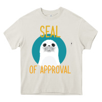 Cream Seal of Approval Heavy Core Tee - Bettercallsaul