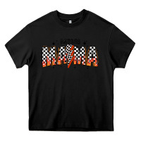 Black baddas mama Heavy Core Tee - CowhideDigitalArt